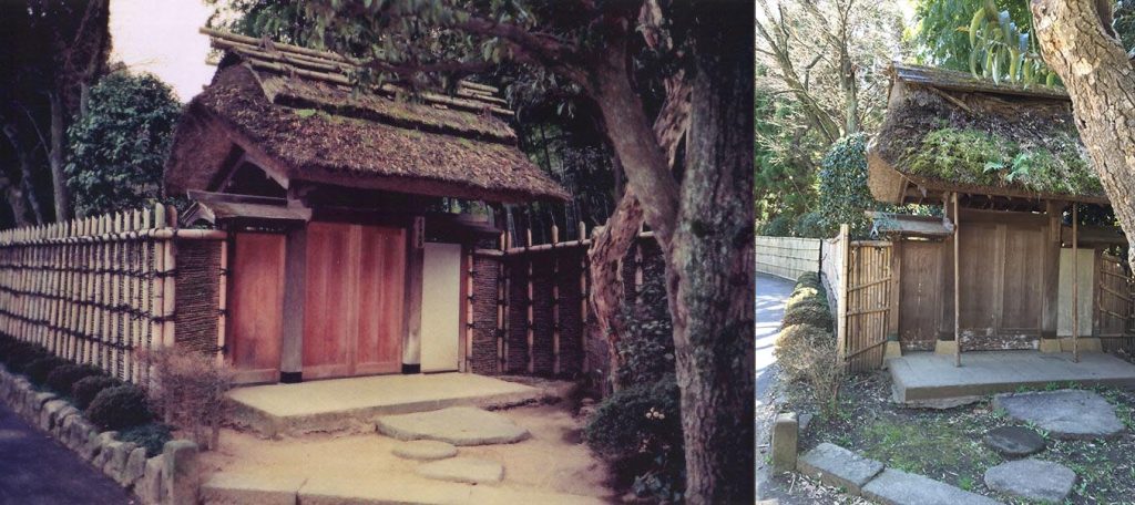 慶雲閣　山門（-魯山人歿後）-1024x456